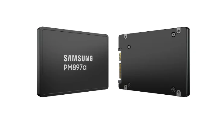 Principais recursos do SSD SATA empresarial Samsung PM897